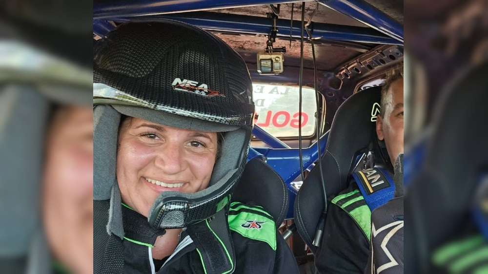 Sandra Ascona, una de las damas del rally
