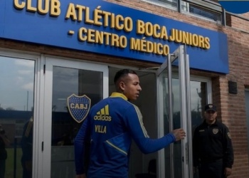 Villa ya se hizo la revisión médica y se apresta a firmar su nuevo ciclo como jugador de Boca