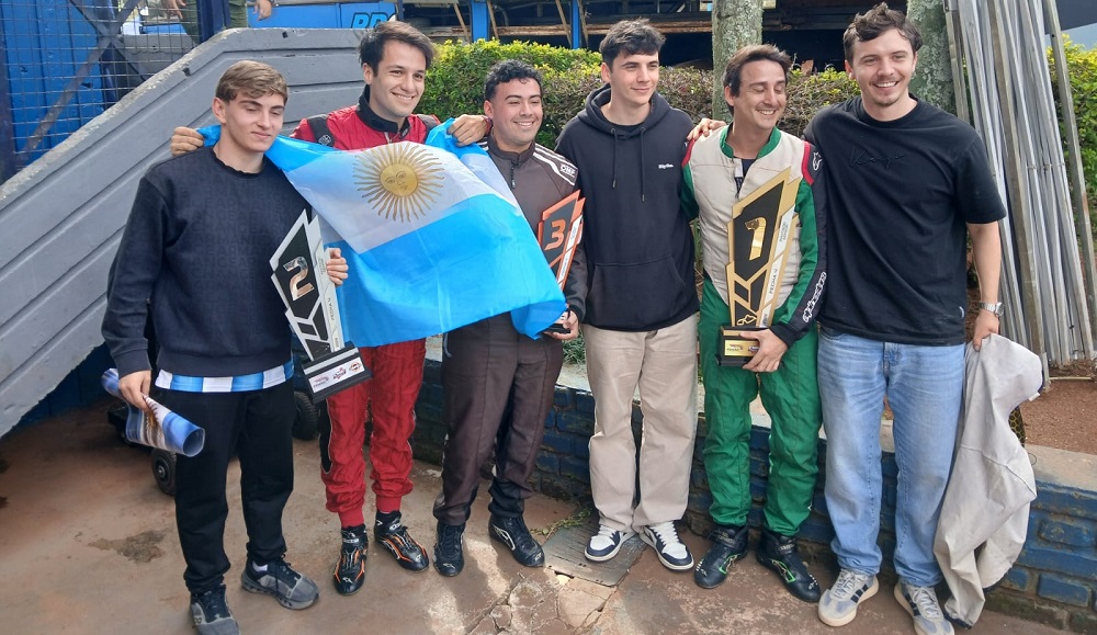 En la Capital del Monte el Karting Misionero desplegó un verdadero show