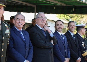 Passalacqua participó de la incorporación de 91 nuevos cadetes al Liceo Naval Almirante Storni