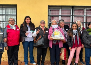 Los abuelos de Itaembé Guazú estuvieron a pura celebración
