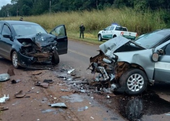 Choque frontal en la Ruta 17: tres personas fueron hospitalizadas