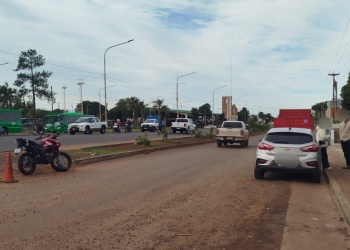 Fuerte choque dejó a una persona hospitalizada en Posadas