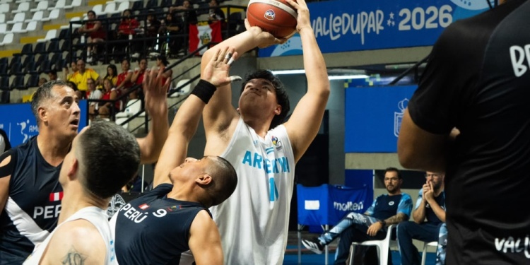 EN JUEGO. Patricio sumó minutos y hoy buscará el oro junto al equipo.