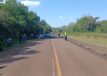 Tres heridos tras un choque entre dos motos cerca de San Ignacio