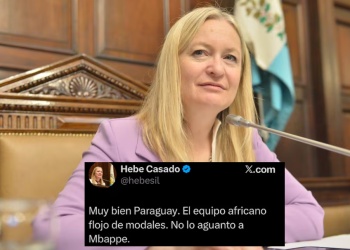 Francia declaró “persona no grata” a la vicegobernadora de Mendoza