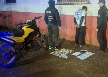 Tras una persecución, detuvieron a un hombre con 35 dosis de cocaína
