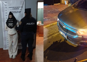 Una argentina fue detenida en Encarnación tras choque e intento de fuga