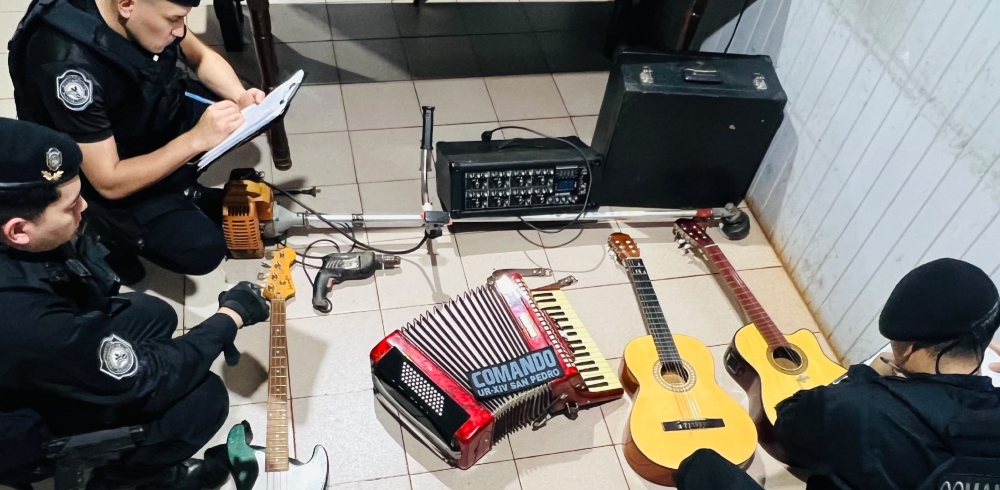 Detienen a dos jóvenes por el robo a una iglesia en San Pedro