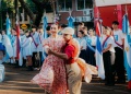A 11 años de la creación de su bandera, Posadas celebró con identidad