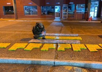 Puerto Iguazú: incautaron más de 248 kilos de marihuana cerca del paso fronterizo