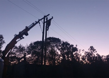 Temporal de viento derribó más de 30 postes y dejó sectores rurales sin luz en Misiones