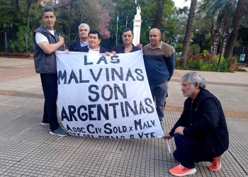 Exsoldados rechazan la extranjerización y apoyan al Gobierno