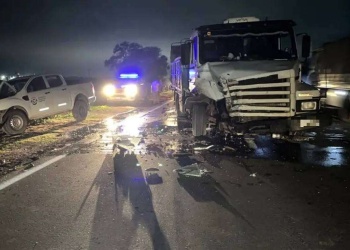 Camionero misionero y su familia resultaron heridos tras un violento choque en Chaco