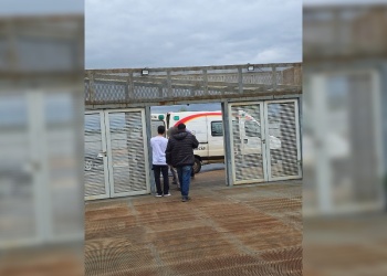 Un trabajador resultó herido tras caer de una escalera en la Escuela de Innovación de Posadas