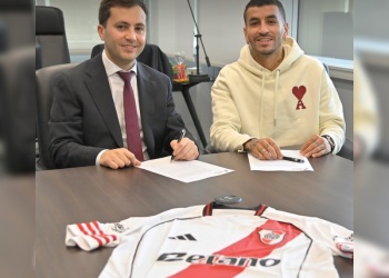 Ángel Correa firmó con River hasta 2029 y fue presentado oficialmente como nuevo refuerzo