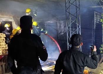 Incendio causó daños en una carpintería de San Vicente