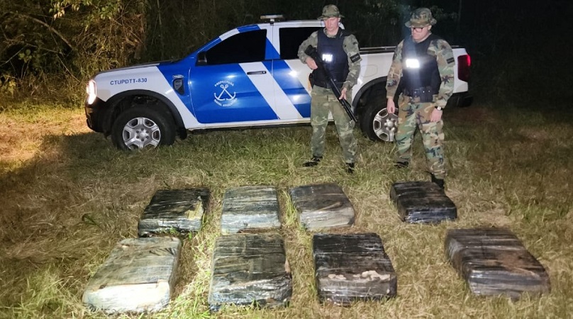 Secuestran más de 223 kilos de marihuana en Puerto Maní