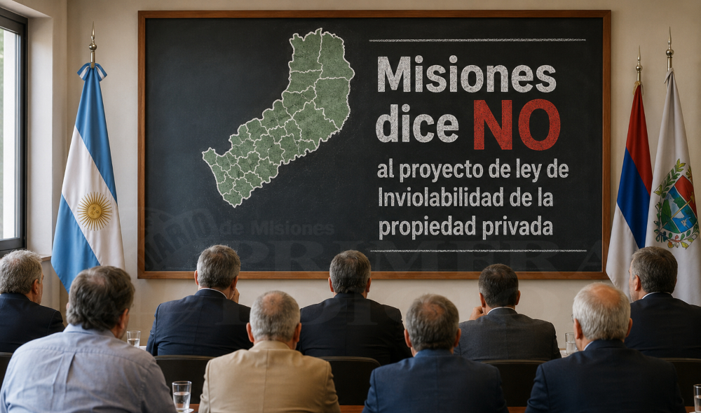 La administración de la tierra misionera se decide en Misiones: intendentes pidieron a senadores frenar la ley de tierr