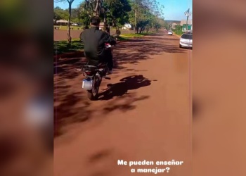 Se filmó haciendo peligrosas maniobras en moto, lo publicó en Instagram y terminó demorado