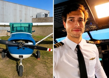 Un instructor de vuelo murió tras tirarse de su avioneta en pleno viaje y una alumna aterrizó la aeronave