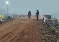 Habilitaron nuevamente el tránsito sobre el puente del arroyo Pindaytí