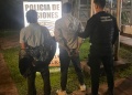 Los vieron robando cables por las cámaras y cayeron tras una persecución