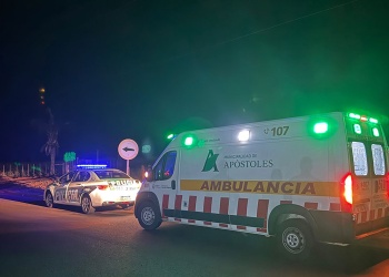 Tres motociclistas resultaron heridos en dos despistes registrados en Misiones