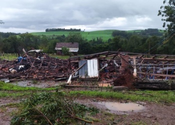 Brasil: tornado a 40 kilómetros de Misiones dejó múltiples daños