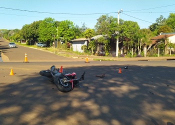 Buscan a un automovilista que había chocado a un motociclista y escapó en Posadas