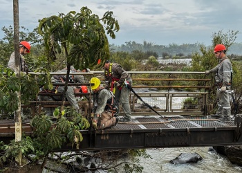 Explican cómo funcionan las pasarelas de Cataratas ante las crecidas del río Iguazú