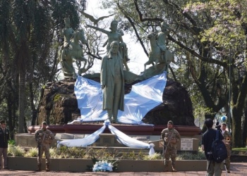 El General José de San Martín fue homenajeado en Apóstoles