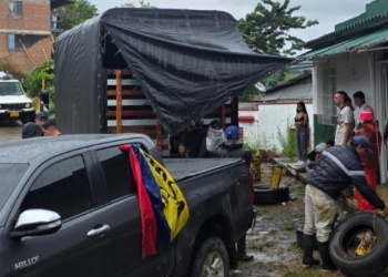 La solidaridad misionera llegó a los afectados por el terremoto en Colombia