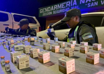 Incautaron medicamentos sin aval legal en una camioneta sobre la Ruta 14 en Misiones