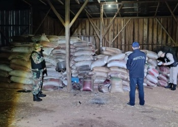 Prefectura secuestró más de 30 toneladas de soja en El Soberbio durante dos allanamientos