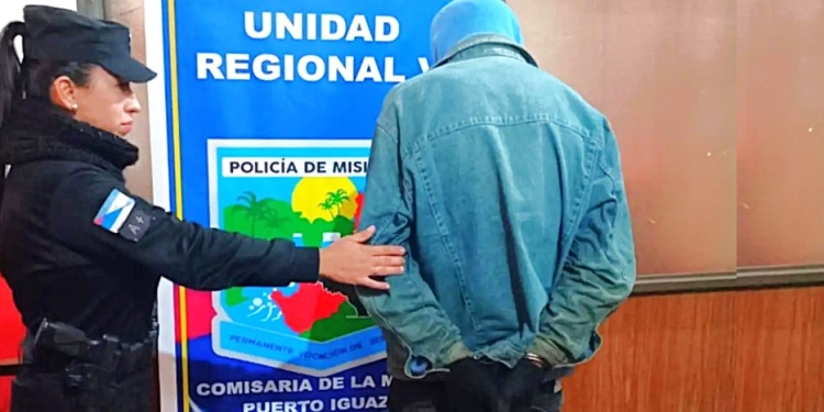 CAPTURA. En base a testimonios y registros de cámaras de seguridad la policía ubicó al sospechoso en su domicilio.