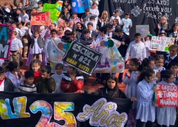 La Escuela 821 del barrio Yohasá celebró sus 25 años de historia