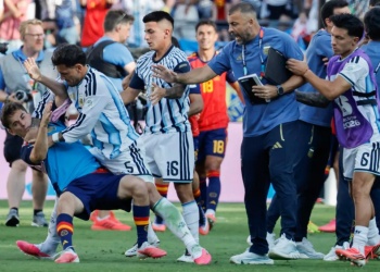 La AFA apelará las sanciones Leandro Paredes, Nahuel Molina y Thiago Almada