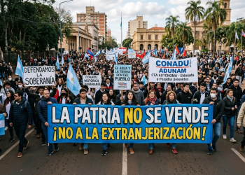 “Lo que amamos no se vende”: Posadas y Eldorado marchan este jueves contra de la Ley de Tierras