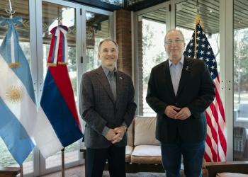 Passalacqua recibió al embajador de Estados Unidos y avanzaron en una agenda de seguridad fronteriza