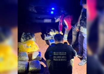 Frustran el traslado de 37 kilos de marihuana en Colonia Oasis