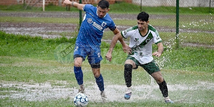 LLUVIA DE GOLES. Las precipitaciones complicaron en Posadas y Piray. La Cantera volvió a golear a Mandiyú y avanzó.