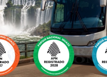 Parques Nacionales formalizó las nuevas obleas para vehículos turísticos