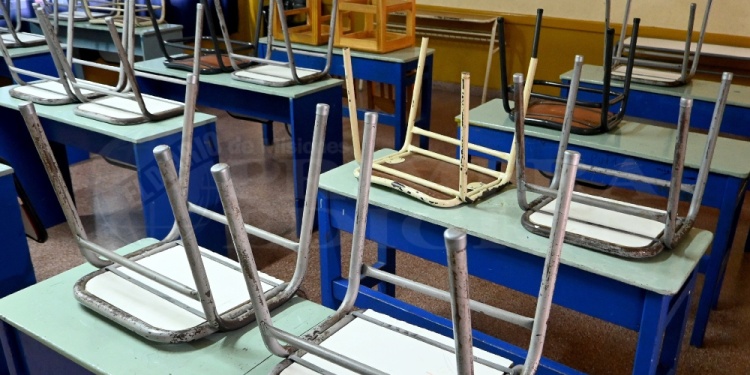 SIN CLASES. En algunas provincias la jornada de protesta coincide con el regreso a las aulas después de las vacaciones.