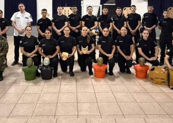 Nuevos policías de Eldorado se entrenaron para responder ante accidentes y emergencias