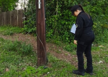 Santa Ana: investigan la muerte de un hombre por una descarga eléctrica en una plaza