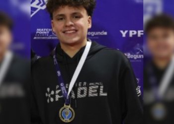 Santino Contreras y otro triunfo en la Liga de Menores