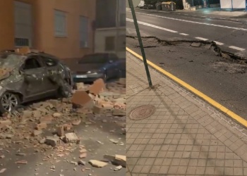 Un sismo de magnitud 5,2 provocó daños materiales en el sur de España