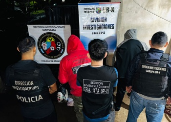 Detuvieron a dos sospechosos por entraderas en Posadas y secuestraron armas y dinero