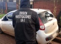 La patente desgastada despertó sospechas y descubrieron que el auto tenía pedido de secuestro